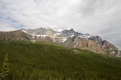 08 Mount Temple From The Rockpile Above Moraine Lake Near Lake Louise